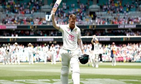 AB De Villiers praised the great Australian batter David Warner after Warner retired from Test cricket, saying that Warner is a big fighter.