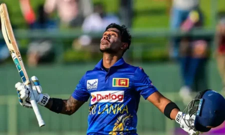 Nissanka becomes first Sri Lanka batter to score ODI double-ton