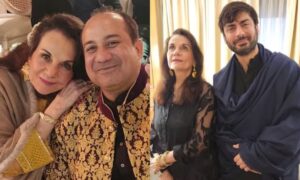 Mumtaz Parties with Fawad Khan and Rahat Fateh Ali Khan