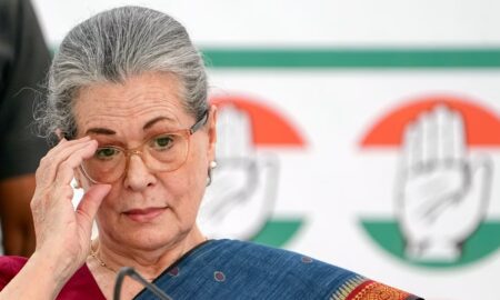 "Conspiracies being done to change Constitution": Sonia Gandhi