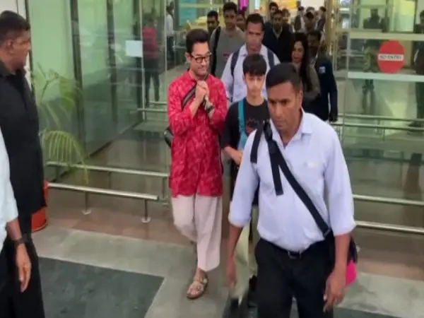 It was Friday when actor Aamir Khan got to Udaipur for the big wedding of his daughter Ira Khan to Nupur Shikhare.