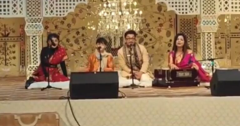 Aamir Khan, Kiran Rao sings special song for daughter Ira Khan at sangeet ceremony