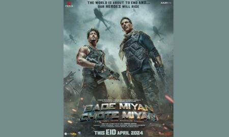 Akshay Kumar-Tiger Shroff look intense in 'Bade Miyan Chote Miyan' first-look poster