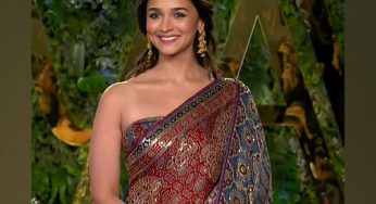 Alia Bhatt sizzles in Ajrakh saree at special award function in Riyadh