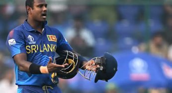 Angelo Mathews ‘s comeback in T20Is against Zimbabwe after three years