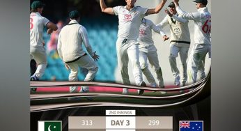 Josh Hazlewood sparks Pakistan collapse to reclaim momentum for Australia on day three