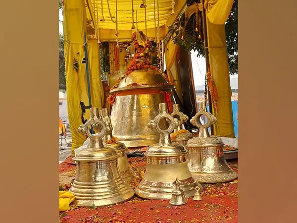 Bell weighing 2400 kg from Uttar Pradesh's Etah to grace Ayodhya Ram Temple