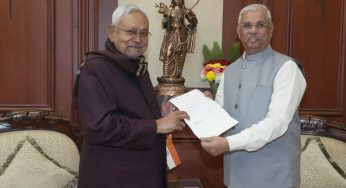 Bihar CM Nitish Kumar quits ruling alliance, hands over resignation letter to Governor