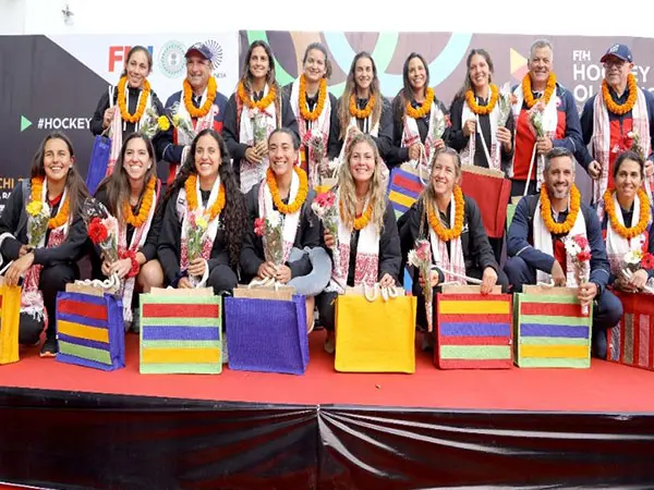 Chile women's hockey team arrives in India ahead of FIH Olympic Qualifiers Ranchi 2024
