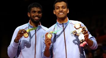 India badminton duo Chirag Shetty-Satwiksairaj Rankireddy receives Khel Ratna 2023