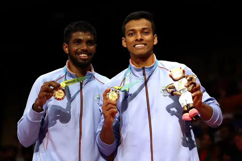 India badminton duo Chirag Shetty-Satwiksairaj Rankireddy receives Khel Ratna 2023