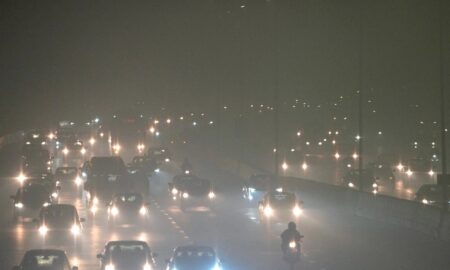 Dense Fog Engulfs Parts Of Delhi-NCR Amid Cold Weather, Visibility Badly Affected