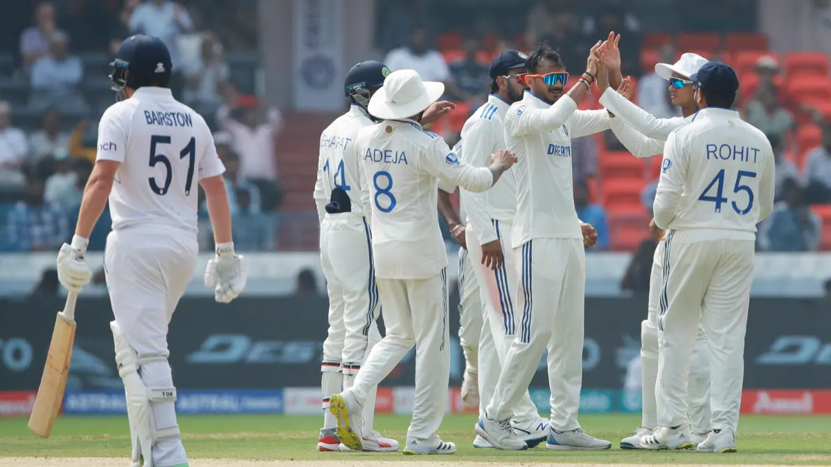 IND vs ENG: England end the second session at 215/8 at Tea in Hyderabad (Day 01, Tea)