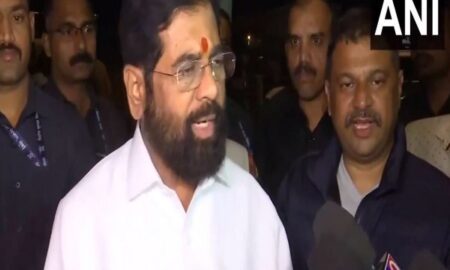 "Big chance for Maharashtra": Eknath Shinde as he departs for Davos to attend World Economic Forum