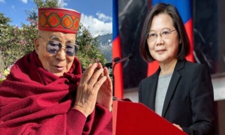 Former Taiwan President Tsai thanks Dalai Lama for wishing party after victory in presidential polls