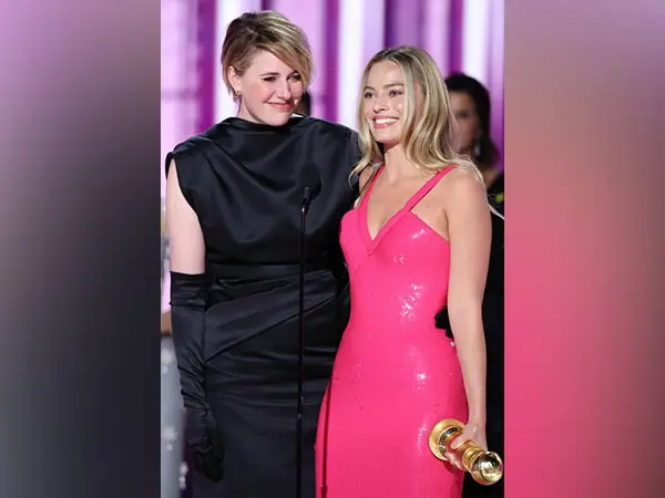 The first-ever Golden Globe for best movie and best box office performance went to "Barbie.