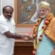 HD Kumaraswamy extends warm welcome to PM Modi in Karnataka