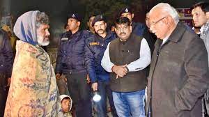 People spending night in extreme cold immediately taken to shelter: Haryana CM at Karnal Railway Station