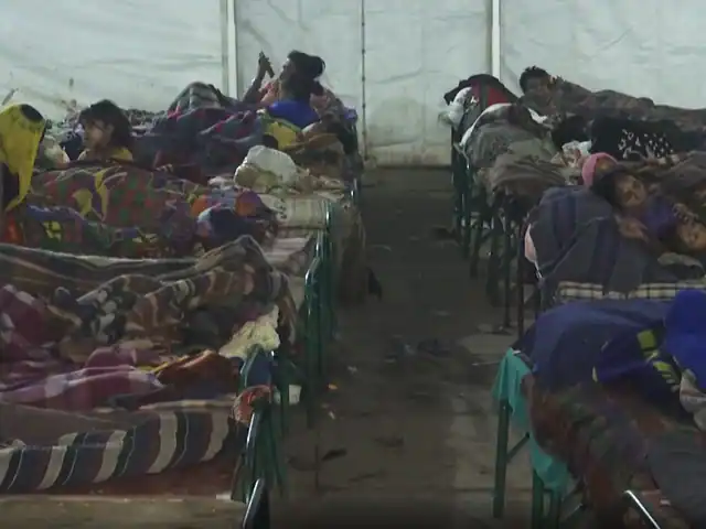 Homeless take refuge in night shelters as cold wave grips Delhi