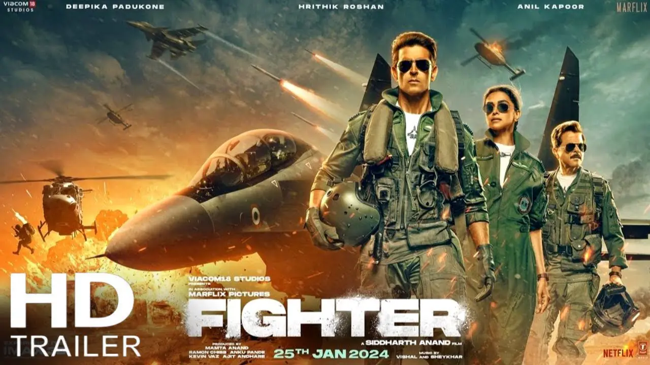 Hrithik Roshan unveils new poster of 'Fighter', trailer to be out on this date