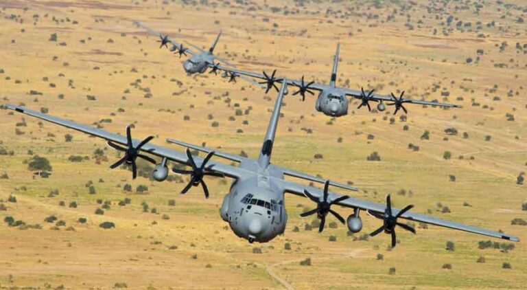 IAF’s C-130 J aircraft successfully carries out maiden night landing at Kargil airstrip