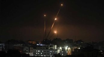 Over 20 rockets fired at Israel in midnight barrage by Hamas