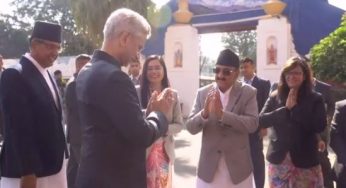 Indian Embassy in Kathmandu shares glimpse of Jaishankar’s visit to Nepal