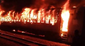 Bangladesh: 4 dead as Benapole Express train catches fire; police terms ‘planned attack”