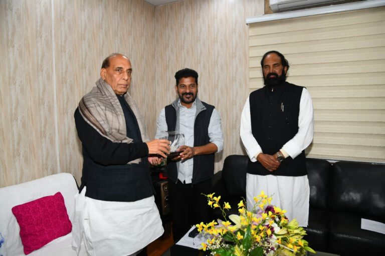Telangana CM Revanth Reddy meets UPSC chairman, seeks cooperation to strenghten TSPSC