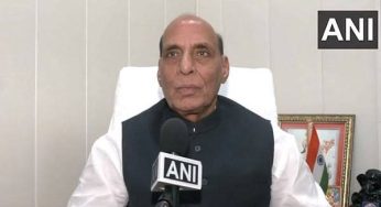 Rajnath Singh arrives in UK; to discuss defence, security issues with his UK counterpart