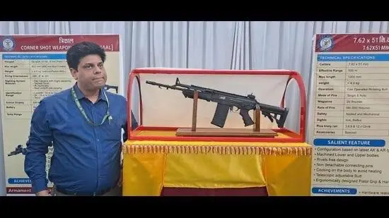 DRDO launches indigenous assault rifle ‘Ugram’ for armed forces