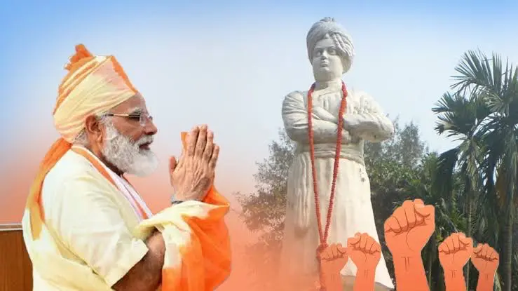 PM Modi pays tribute to Swami Vivekananda on his birth anniversary