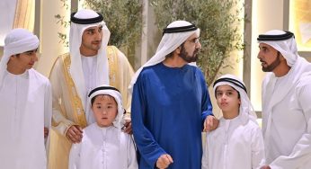 Mohammed bin Rashid attends wedding reception