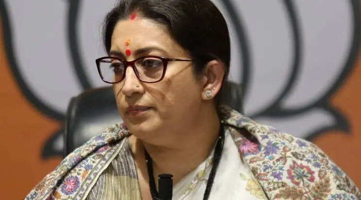 Smriti Irani highlights importance of normalizing conversation around women’s health