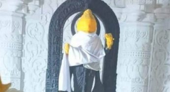 Take a look at idol of Lord Ram inside Ayodhya temple’s sanctum sanctorum