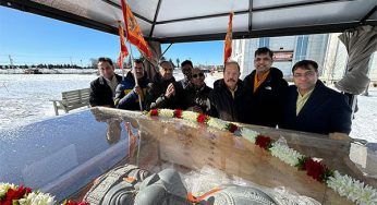 US: 25-feet statue of Lord Hanuman reaches temple in Monroe ahead of Pran Pratishtha ceremony