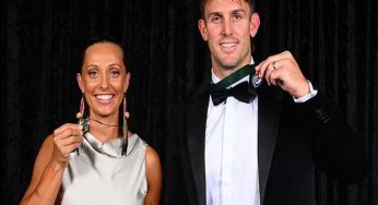 All-rounders Mitchell Marsh, Ashleigh Gardner bag top honours at Australian Cricket Awards