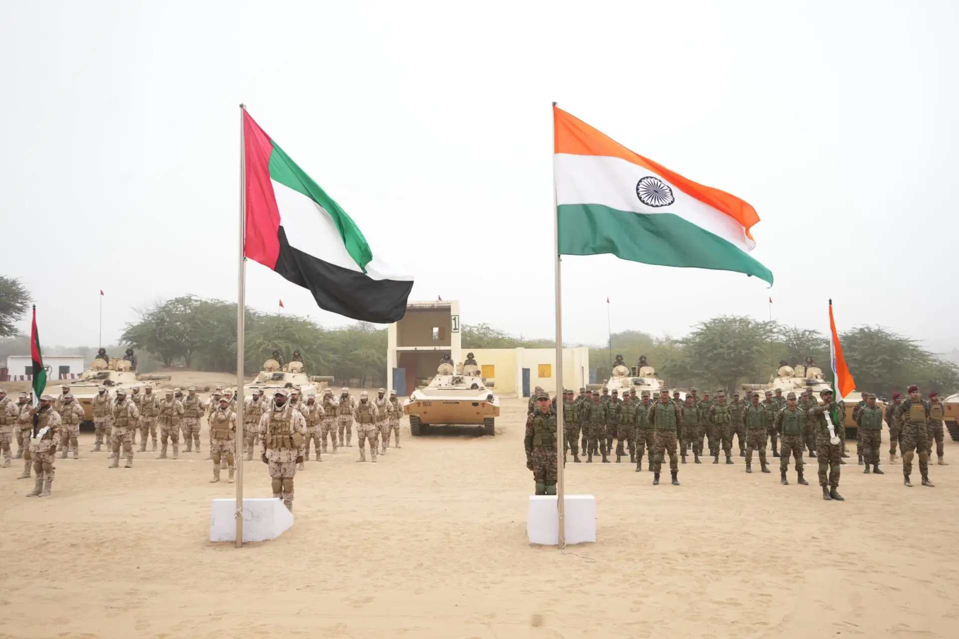 India-UAE joint military exercise 'Desert Cyclone' commences in Rajasthan