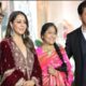 SRK, Gauri Khan pose with Aamir Khan at Ira-Nupur's wedding reception