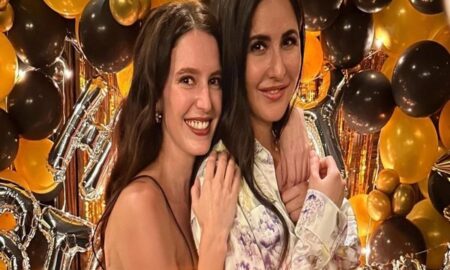 Katrina Kaif, the actress, sent her sister Isabelle Kaif a touching birthday wish. She wrote, "Happy happy happiest izzy bizzzy bee."