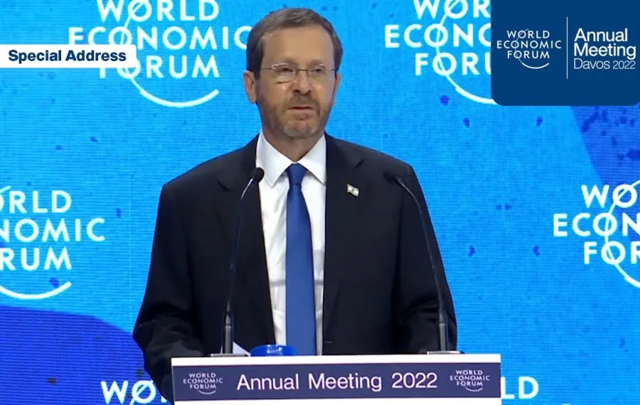 Israeli President Isaac Herzog to attend Davos World Economic Forum