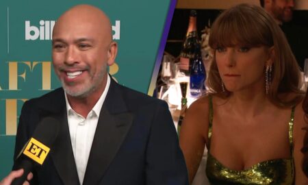 Jo Koy reacts to Taylor Swift's glare following his Golden Globes 2024 joke