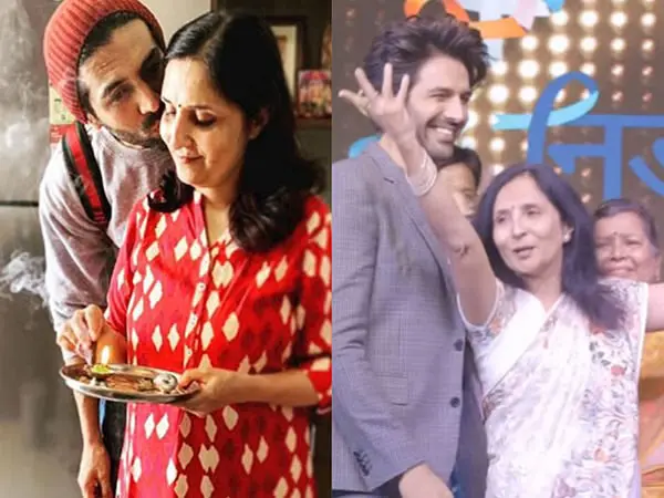 On the birthday of his mother Mala Tiwari, Kartik Aaryan wrote her a sweet note. Karatik posted a video of her mother dancing on Instagram.