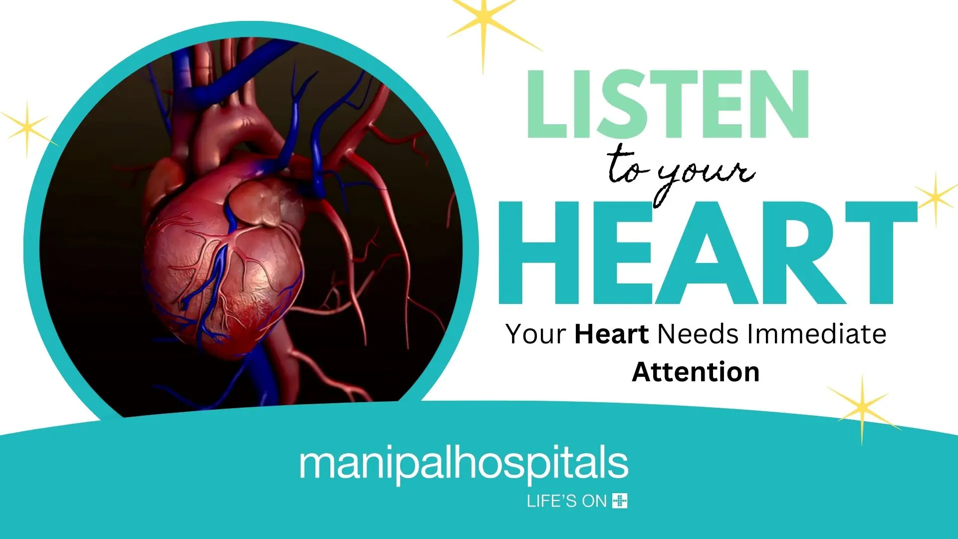 Listen to your Heart, before it's too late - Live India