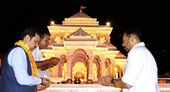 Rohit Shetty, Devendra Fadnavis flag off Ram Mandir’s replica rath