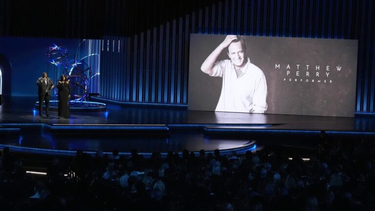 Matthew Perry honoured as ‘Friends’ theme song plays during In Memoriam tribute: 75th Emmys