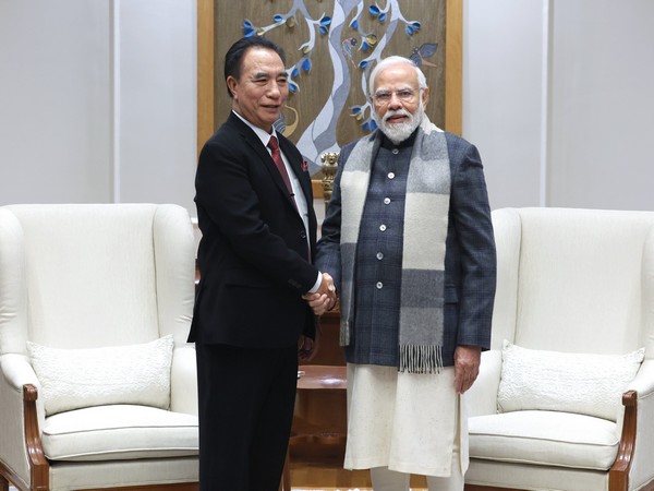 Mizoram Chief Minister Lalduhoma meets Prime Minister Narendra Modi