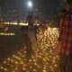 Odisha: School students of Bhubaneswar lit up 1 lakh Diyas following Pran Pratistha of Lord Ram