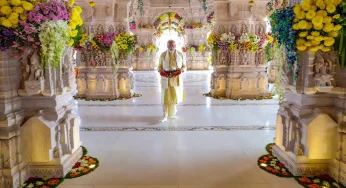 PM Modi Shares Glimpses Of Ram Temple Event From Ayodhya