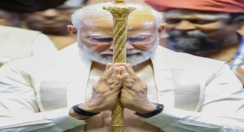 “Attempt to draw inspiration from Tamil heritage…,” PM Modi on installation of sacred Sengol in new Parliament building